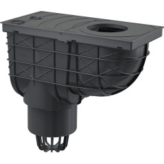 Univerzálny lapač strešných splavenín 300x155 DN110, priamy