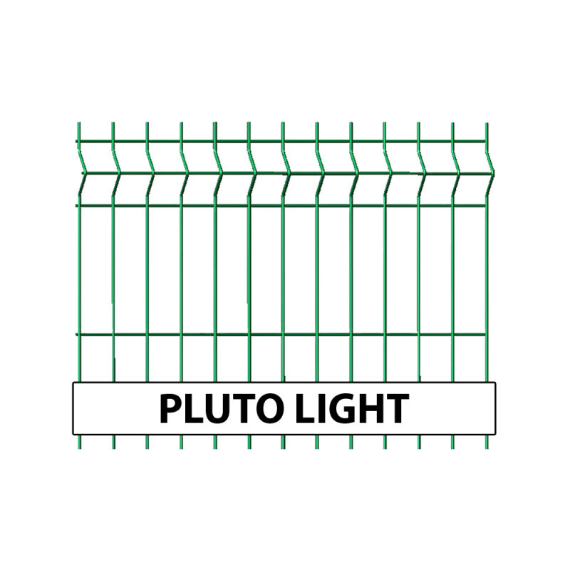 Plotový panel PLUTO Light ZN+PVC 2030x2500 mm zelený