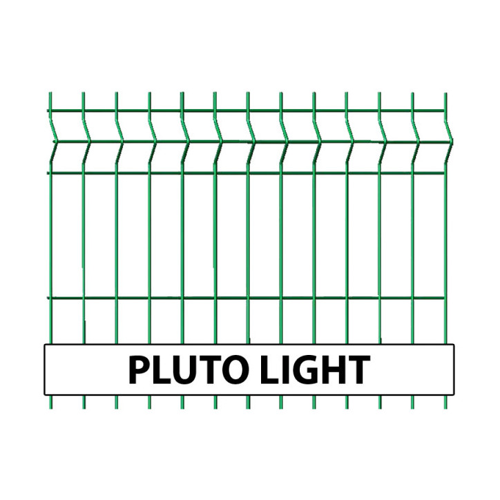 Plotový panel PLUTO Light ZN+PVC 2030x2500 mm zelený