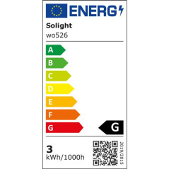 LED núdzové osvetlenie, 3,2 W, IP65, 800 mAh batéria