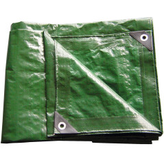 Zakrývacia plachta 140 g/m2, 2x2 m, zelená