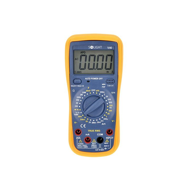 Profesionálny multimeter true RMS V40