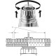 Termostatický radiátorový ventil RA-N 1/2", priamy
