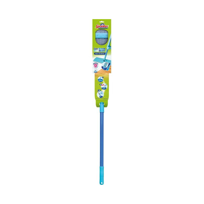 Spontex Plochý mop Easy System Max+ s teleskopickou tyčou 140 cm