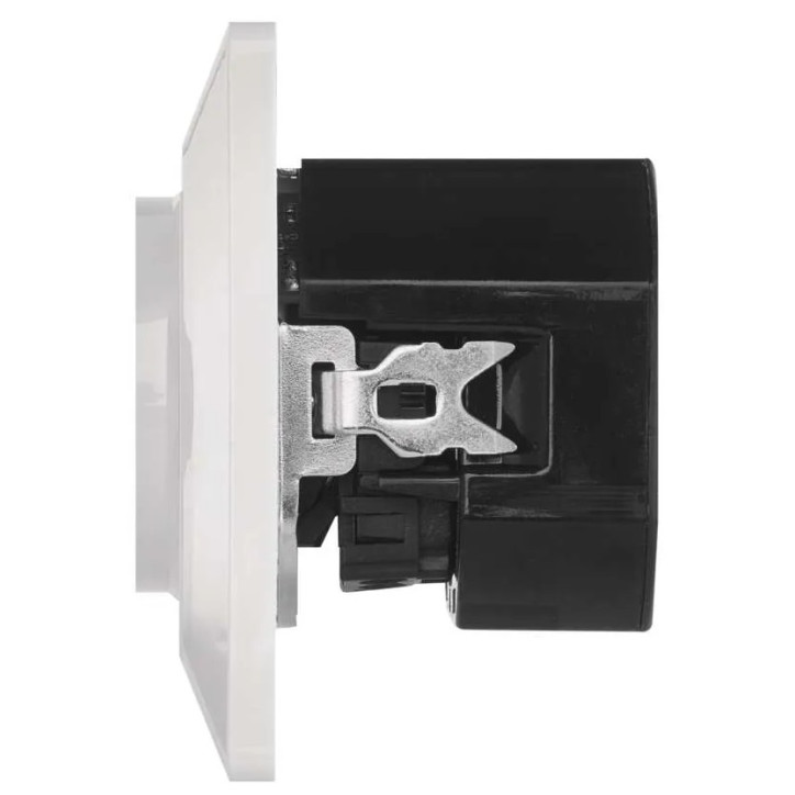 Zásuvka s USB A a USB C, biela