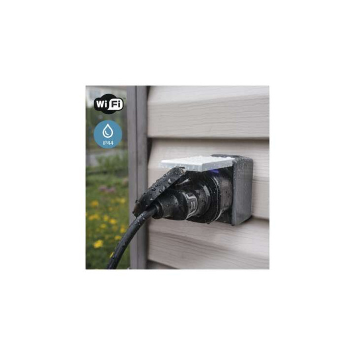Zásuvka GoSmart WiFi IP44 IP-3005F