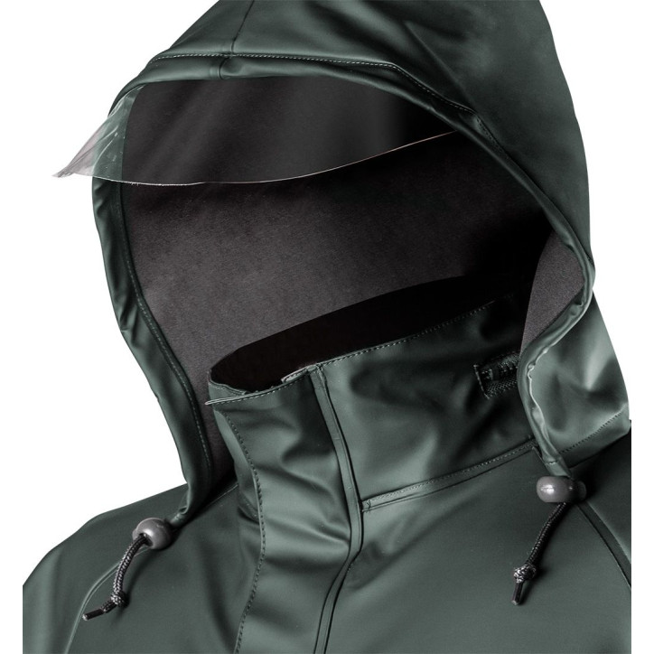 Pláštenka do dažďa PU/PVC, veľkosť XXL