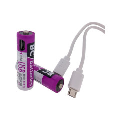 Tužkové batérie AAA 1,2 V nabíjateľné, 400 mAh, 4 ks