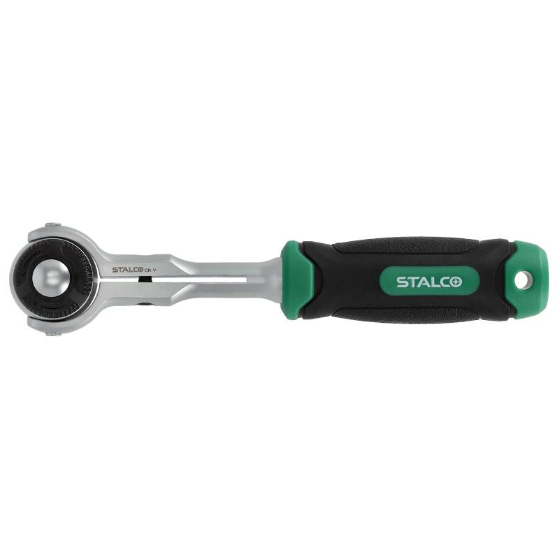 Račňa 360° 3/8" 200 mm, 72 zubov