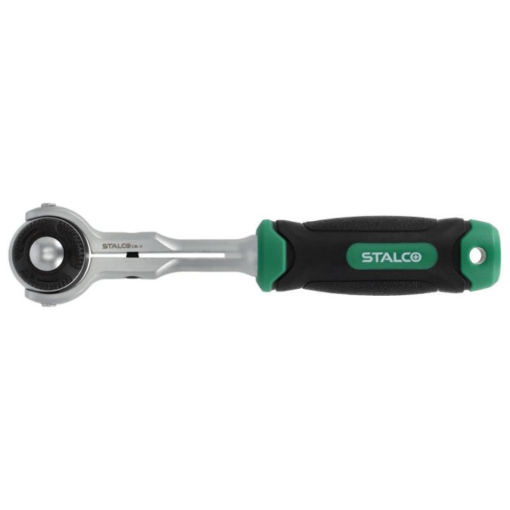 Račňa 360° 3/8" 200 mm, 72 zubov