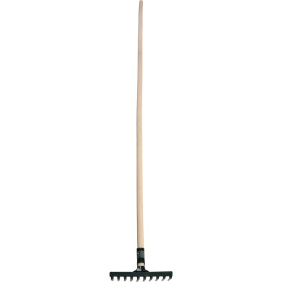 Hrable 10-zubé R105 s drevenou násadou 160 cm