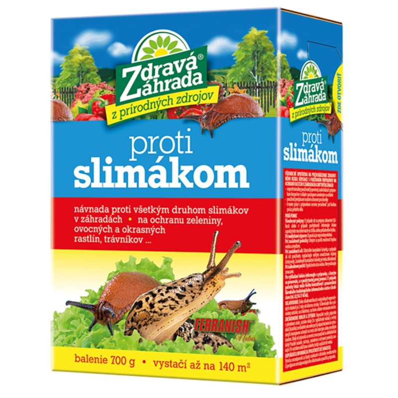 Prípravok proti všetkým druhom slimákov Ferranish Natur 700 g