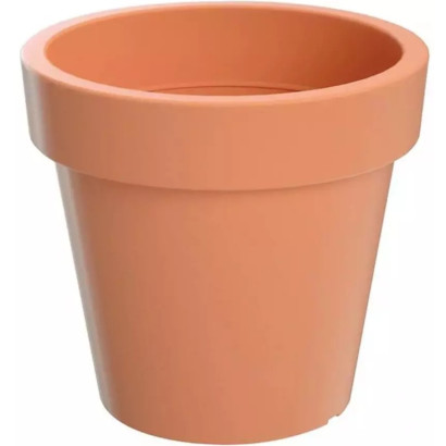 Plastový kvetináč okrúhly 29,3x27,1 cm Lofly, terakota