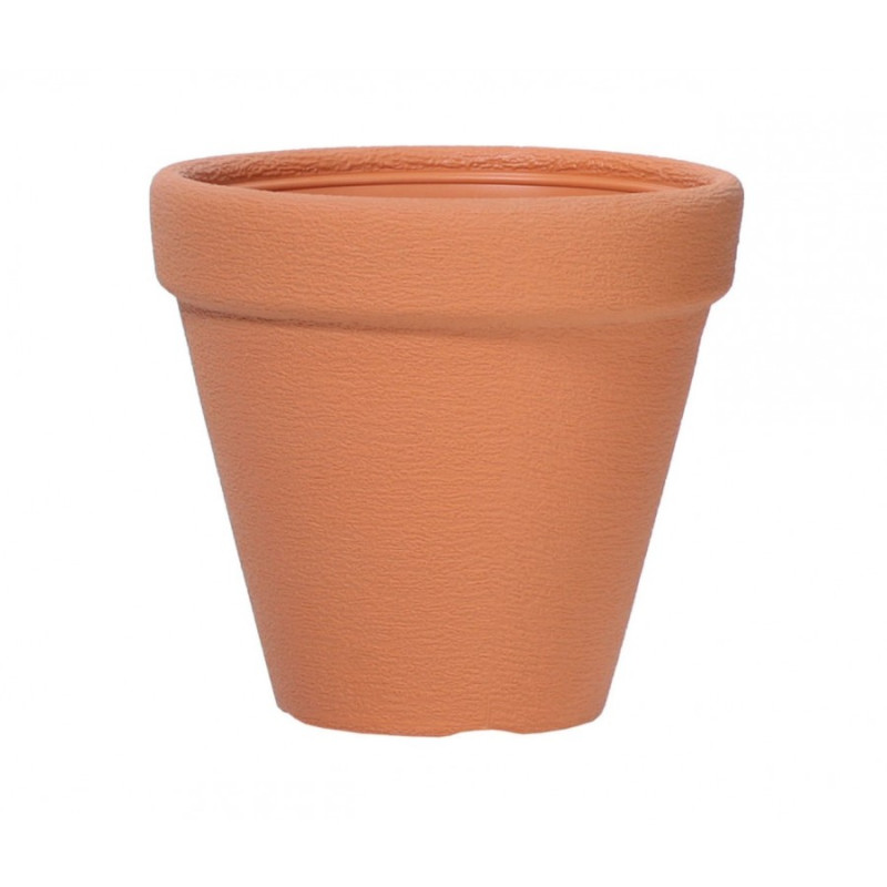 Plastový kvetináč okrúhly 30 cm Classic, terakota