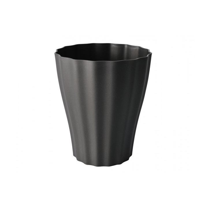 Kvetináč na orchidey 13 cm OLA, antracit