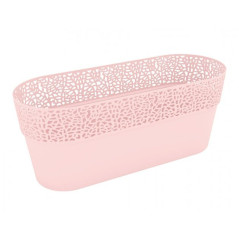 Plastový hrantík 30x11,7x12,2 cm ROSA, ružový