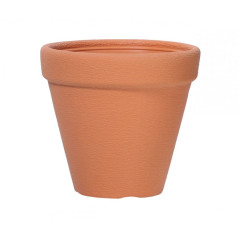 Plastový kvetináč okrúhly 40 cm Classic, terakota