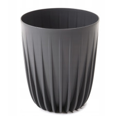 Kvetináč 14,5 cm MIRA eco recycled, antracit