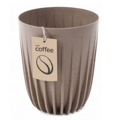 Kvetináč 14,5 cm MIRA eco coffee, latte