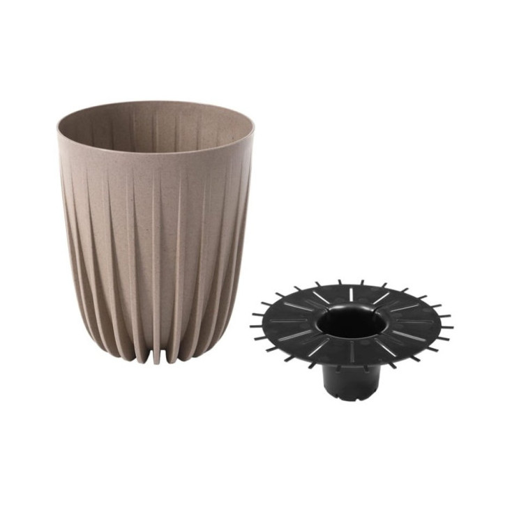 Kvetináč 14,5 cm MIRA eco coffee, latte
