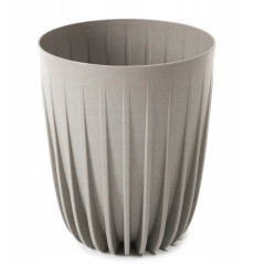 Kvetináč 14,5 cm MIRA eco wood, sivý