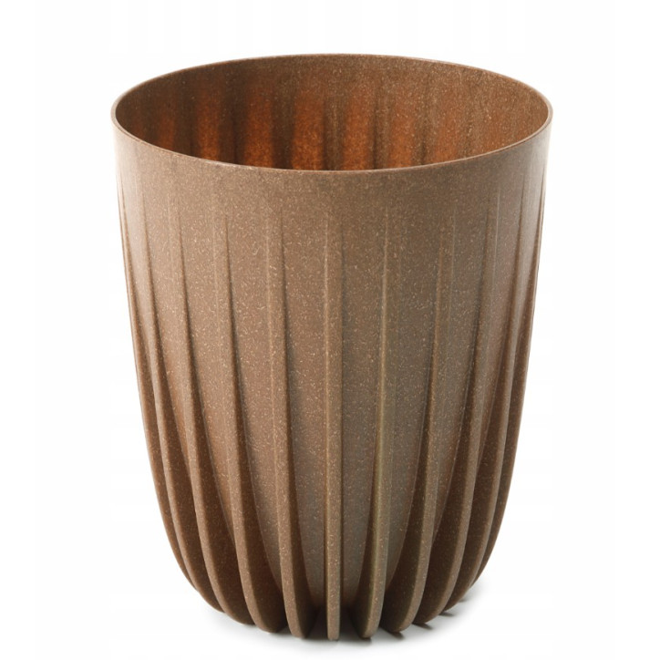Kvetináč 14,5 cm MIRA eco wood, natur