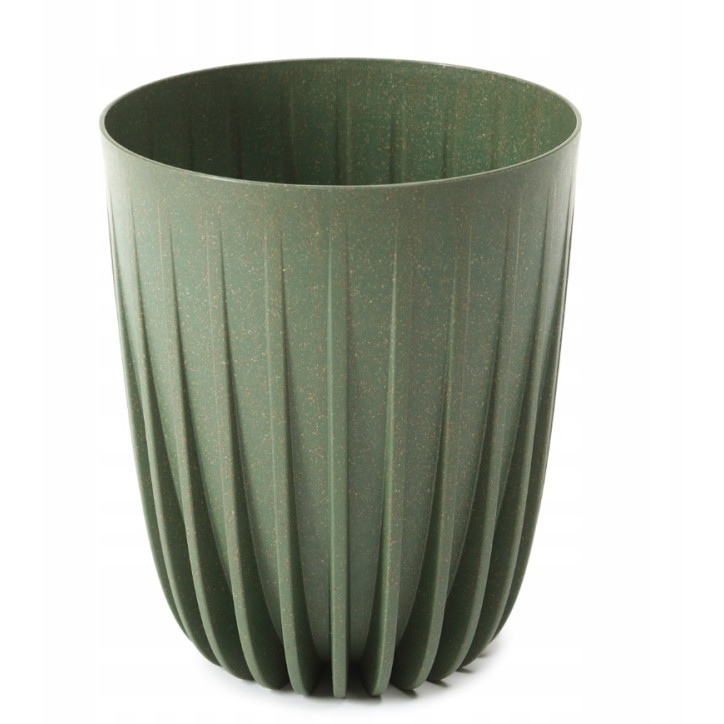 Kvetináč 30 cm MIRA eco wood, zelený