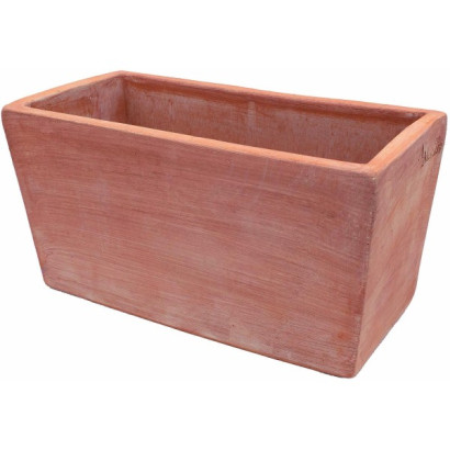 Keramický kvetináč 30x15x15 cm Moderne, terakota