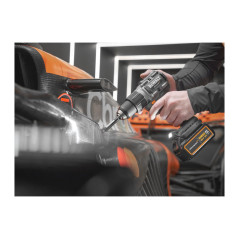 Aku KOMBO sada skrutkovača DCD85M a rázového uťahováka DCF85M 18 V XR 2x 5,0 Ah, edícia McLaren F1 Team