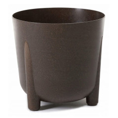 Kvetináč 25,5 cm Frida eco coffe, espresso
