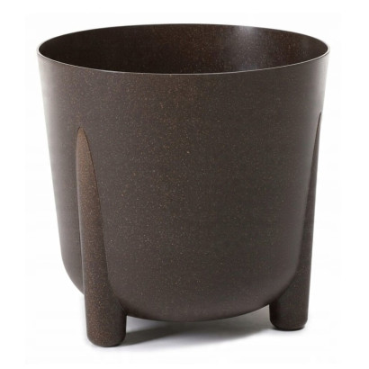 Kvetináč 25,5 cm Frida eco coffe, espresso