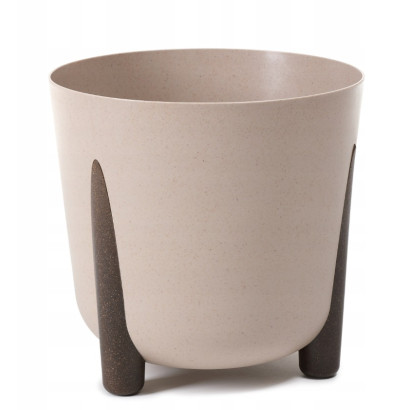 Kvetináč 30 cm Frida eco coffe, latte
