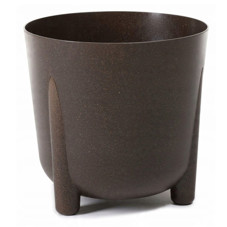 Kvetináč 30 cm Frida eco coffe, espresso
