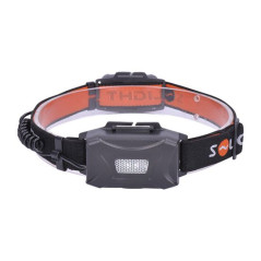 LED čelové svietidlo, 3 W+COB, 150+60 lm