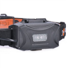LED čelové svietidlo, 3 W+COB, 150+60 lm