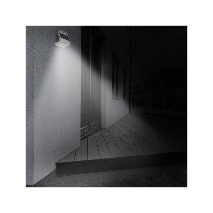 LED solárne svetielko so senzorom 3 W, 350 lm