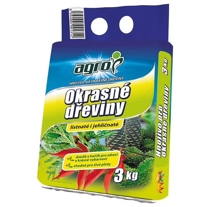 Organicko - minerálne hnojivo na okrasné dreviny 3 kg