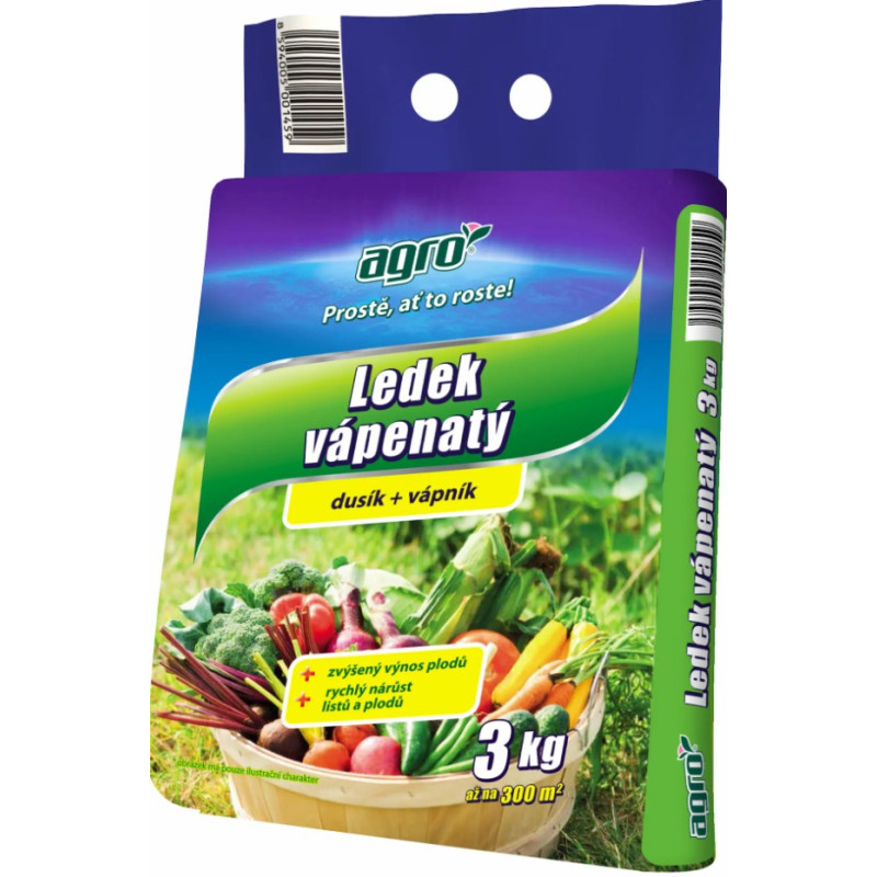 AGRO Minerálne hnojivo Liadok vápenatý 3 kg