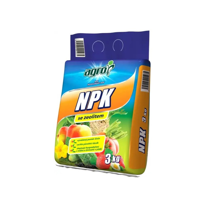 Univerzálne minerálne hnojivo NPK so zeolitom 3 kg