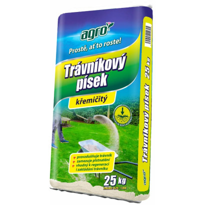 Trávnikový piesok kremičitý 25 kg