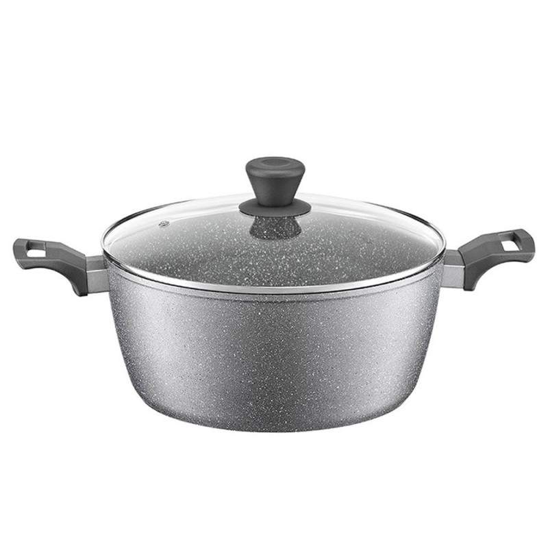 Hliníkový hrniec s pokrievkou 20 cm Silverstone Induction