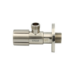 Rohový ventil TMM C850 AG/AG 1/2"-3/8", brúsená oceľ