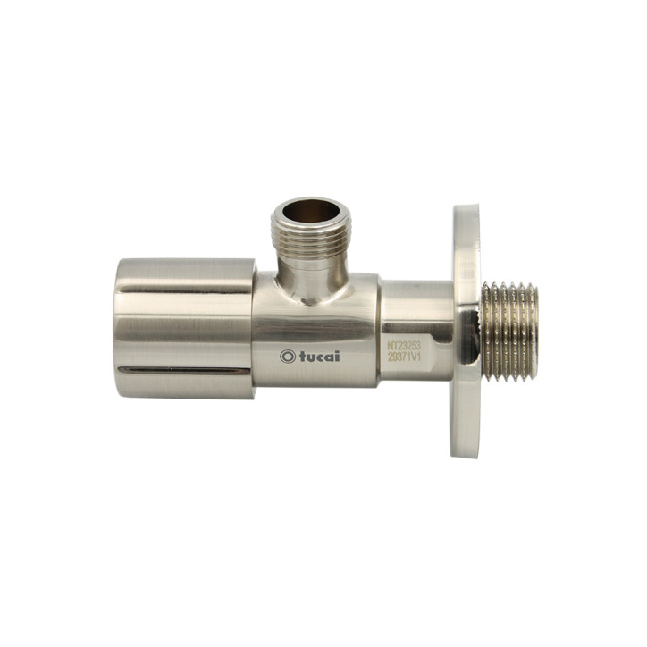 Rohový ventil TMM C850 AG/AG 1/2"-3/8", brúsená oceľ