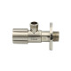 Rohový ventil TMM C850 AG/AG 1/2"-3/8", brúsená oceľ