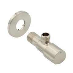 Rohový ventil TMM C850 AG/AG 1/2"-3/8", brúsená oceľ