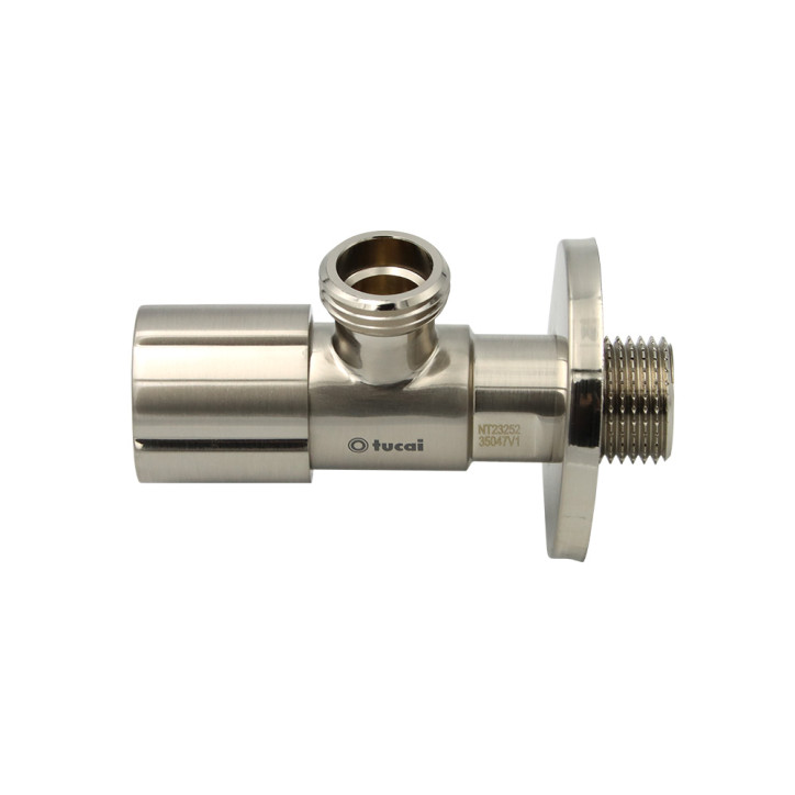 Rohový ventil TMM C850 AG/AG 1/2"-1/2", brúsená oceľ