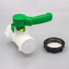 Klapkový ventil IBC S60x6 IG pre IBC nádrže