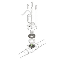 Elektromagnetický ventil 1" vonkajší závit s reguláciou prietoku PGV-101MM-B