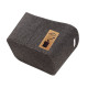 Plstený kôš na drevo Nepal, antracitový