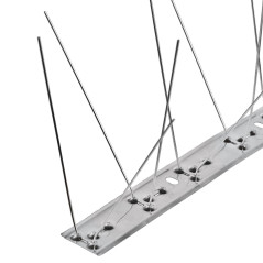 Zábrana proti vtákom štvorradová V2A, 50 cm